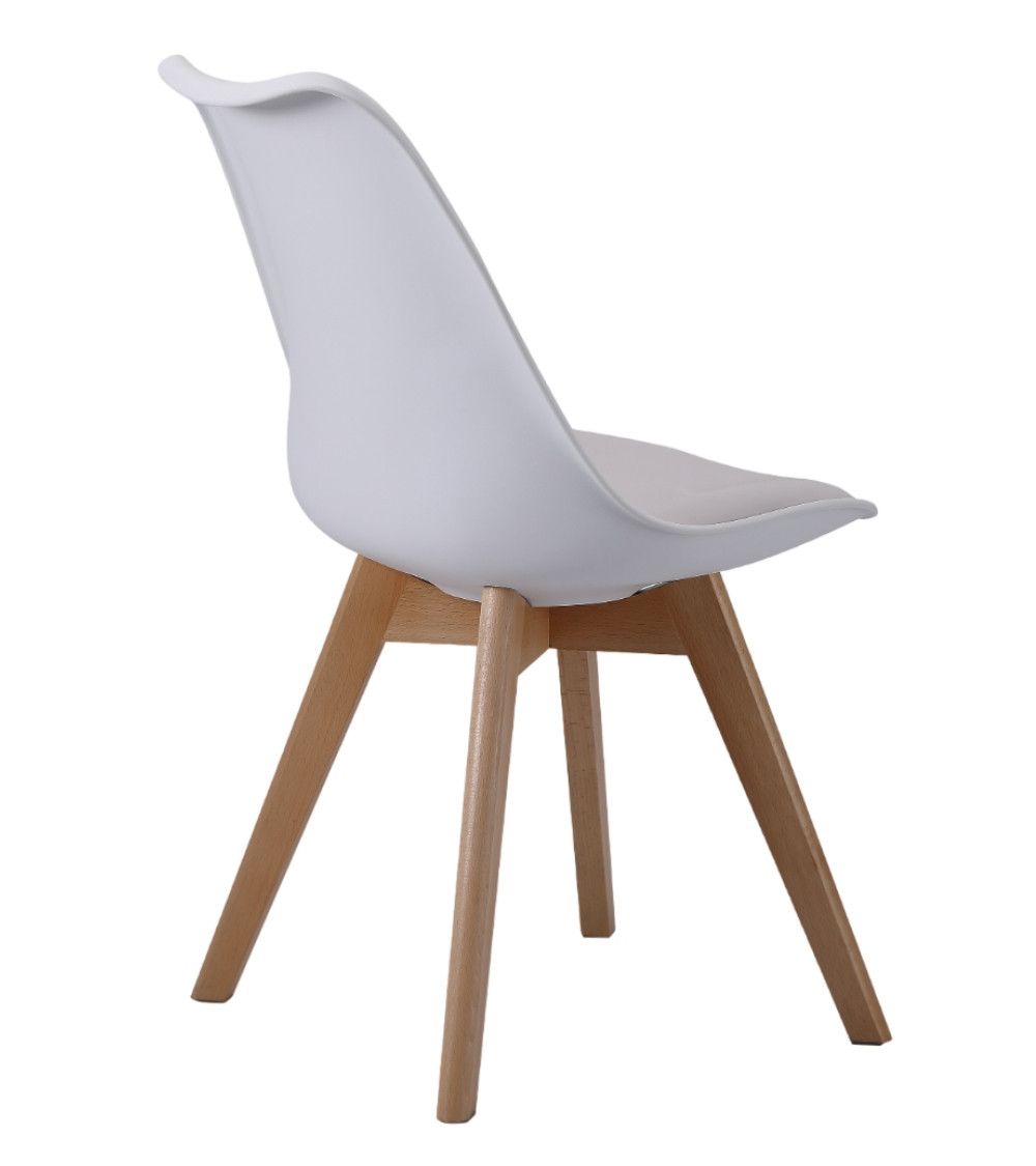 Pack de 4 sillas de comedor o cocina TULIPA