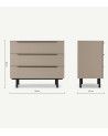 Cómoda 3 cajones MOCCA Cómoda 3 cajones MOCCA