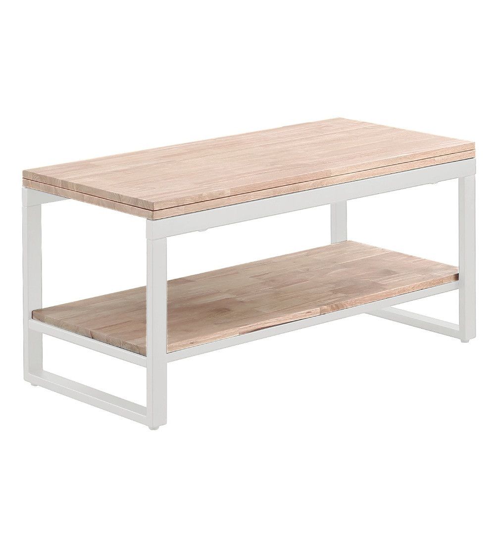 Mesa centro elevable extensible KARL | Cambia Tus Muebles