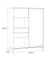 Aparador doble alto FOLKE