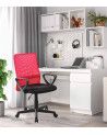 Silla de escritorio tapizada Maya, con tejido 3D Silla de escritorio tapizada Maya, con tejido 3D