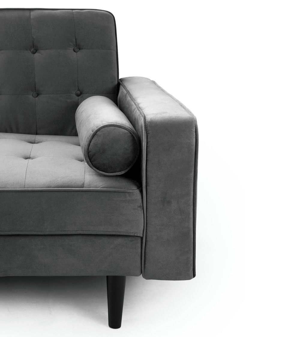 Sofá cama terciopelo antimanchas GREEN