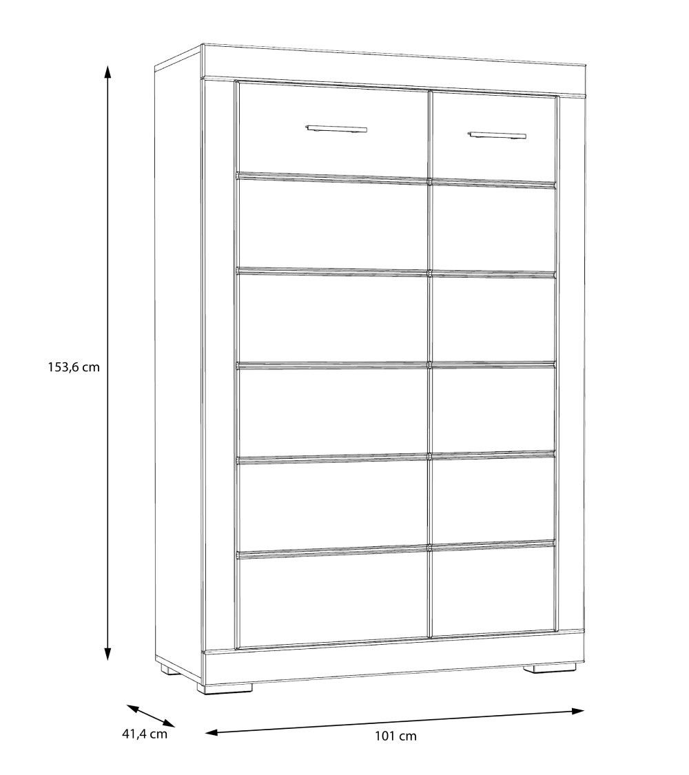 Mueble aparador alto SNOW