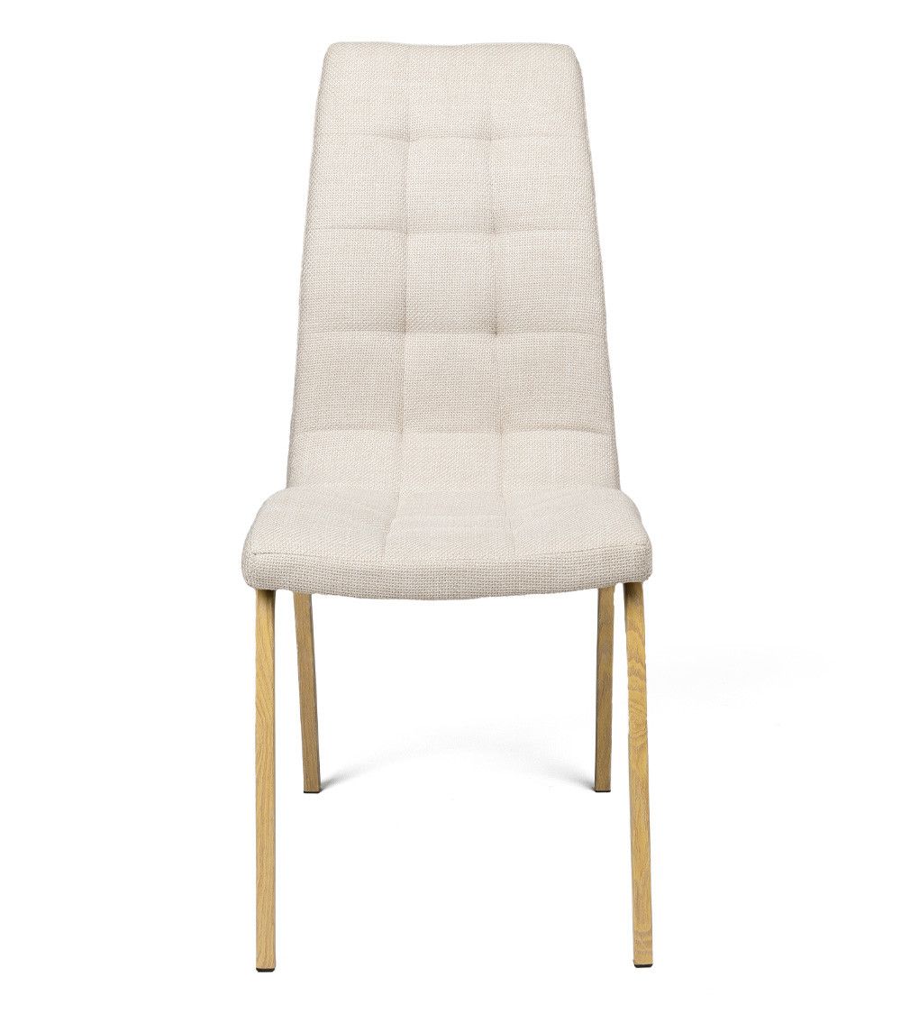 Pack 4 sillas de comedor tapizadas MABEL