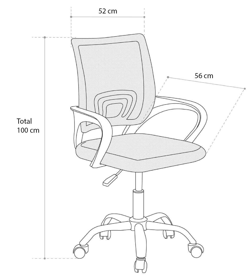 Silla de escritorio infantil juvenil NALA