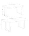 Mesa comedor extensible industrial DAREK Mesa comedor extensible industrial DAREK