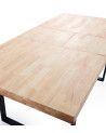 Mesa comedor extensible industrial DAREK Mesa comedor extensible industrial DAREK