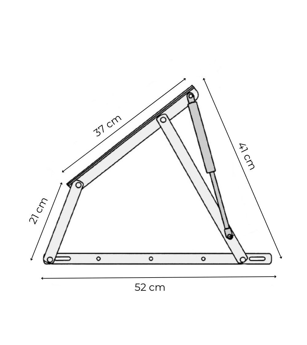 Set de 2 Bisagras para Canapé - Anti ruido, de alta calidad Set de 2 Bisagras para Canapé - Anti ruido, de alta calidad