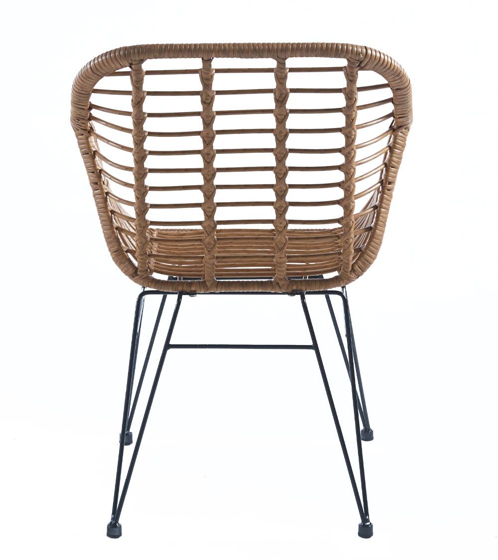 Pack 2 sillas de comedor de ratán OHARA