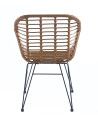 Pack 2 sillas de comedor de ratán OHARA