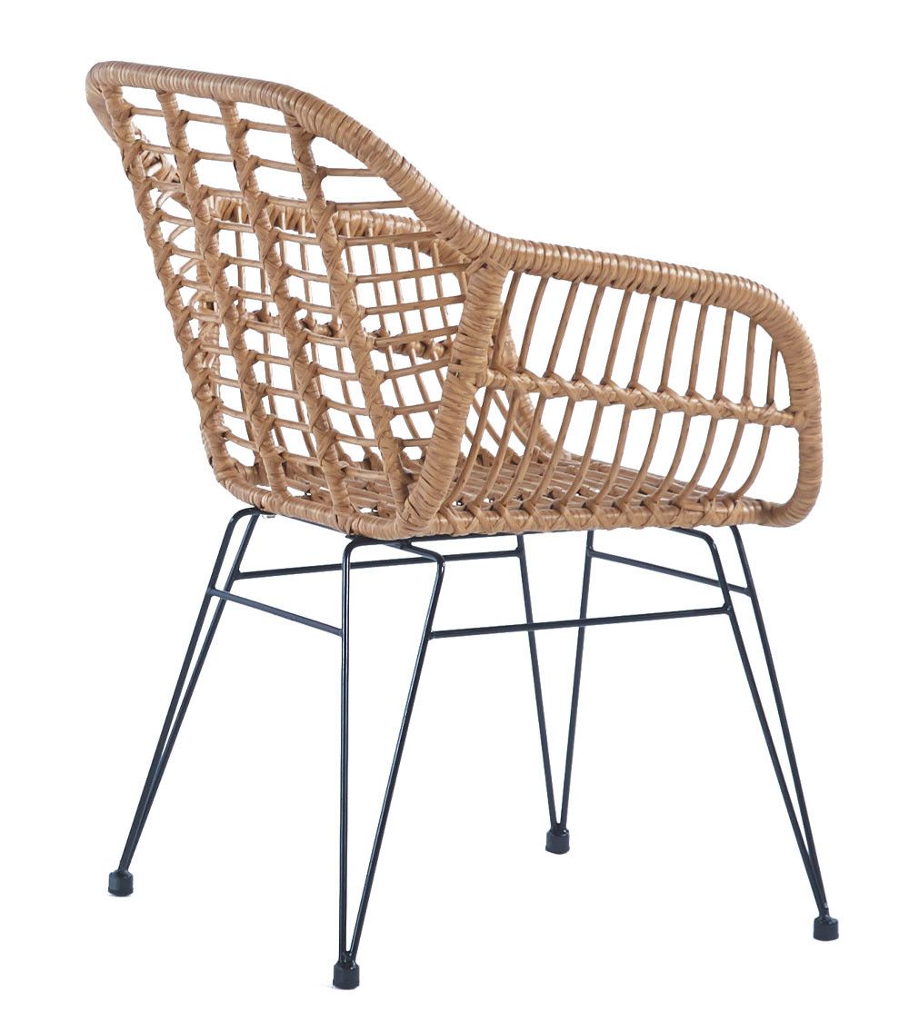 Pack 2 sillas de comedor de ratán OHARA